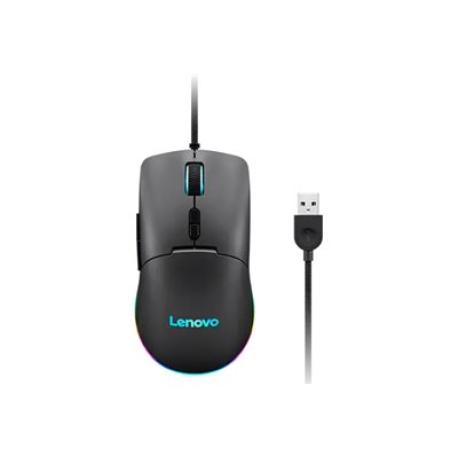 Lenovo M210 RGB - Mouse - 7 buttons - wired - USB - 0