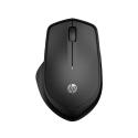 HP 285 Silent - Mouse - ergonomic - optical - wireless - 2.4 GHz - USB wireless receiver