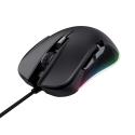Trust GXT 922 YBAR - Mouse - right-handed - optical - 6 buttons - wired - USB 2.0 - black