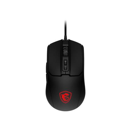 MSI FORGE GM100 - Mouse - optical - 7 buttons - wired - USB - 0