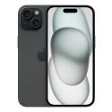 Apple iPhone 15 - 5G smartphone - dual-SIM  /  Internal Memory 512 GB - OLED display - 6.1" - 2556 x 1179 pixels - 2x rear cameras 48 MP, 12 MP - front camera 12 MP - black