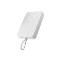 Xiaomi WPB1007MI - Power bank - magnetic - 5900 mAh - 37 Wh - 33 Watt - 3 A (24 pin USB-C) - white