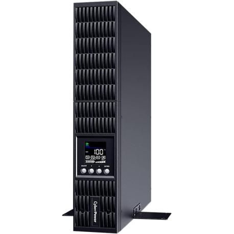 CyberPower Smart App Online S OLS1000ERT2UA - UPS (rack-mountable / external) - AC 230 V - 900 Watt - 1000 VA - 1-phase - 9 Ah - RS-232, USB - output connectors: 8 - 2U - black - 0