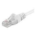Goobay - Network cable - RJ-45 (M) to RJ-45 (M) - 1 m - UTP - CAT 6 - molded - white