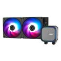 MSI MAG CORELIQUID A13 240 - Processor liquid cooling system  - Radiator Size:  240 mm - (for: LGA1150, LGA1151, LGA1155, LGA1156, LGA1200, LGA1700, LGA1851, AM5, AM4) - copper - 120 mm