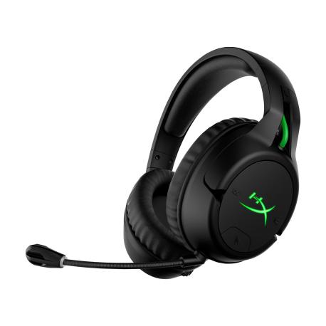 HyperX CloudX Flight - Headset - full size - 2.4 GHz - wireless - black, green - 0