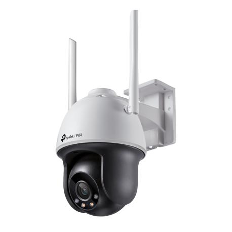 TP-Link VIGI C540-W V1 - Network surveillance camera - pan / tilt - turret - outdoor - weatherproof - colour (Day&Night) - 4 MP - 2560 x 1440 - M12 mount - fixed focal - audio - wireless - Wi-Fi - LAN 10 / 100 - H.264, H.265, H.265+, H.264+ - DC 12 V - 0