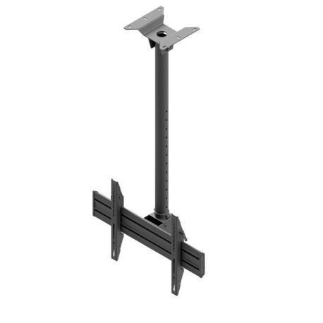 EDBAK MBV1155-L - Mounting kit (ceiling mount) - for menu board - landscape - aluminium - black - screen size: 42"-57" - 0