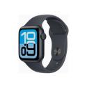 Apple Watch SE 3 (GPS + Cellular) - 40 mm - midnight aluminium - smart watch with sport band - fluoroelastomer - midnight - band size: S/M - 64 GB - LTE, Wi-Fi 4, Bluetooth - 5G - 26.4 g