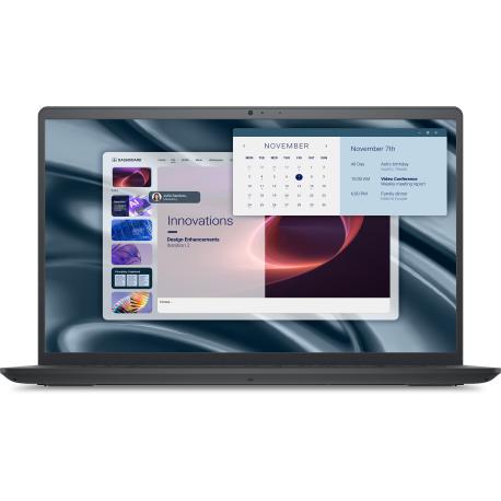 Dell Pro 15 Essential PV15255 - AMD Ryzen 5 - 7520U / up to 4.3 GHz - Win 11 Pro - Radeon 610M - 8 GB RAM - 512 GB SSD NVMe - 15.6" IPS 1920 x 1080 (Full HD) @ 120 Hz - Wi-Fi 5 - carbon black - with 3 Years ProSupport - 0