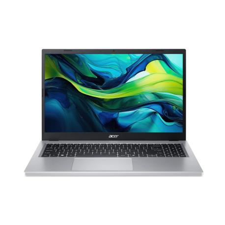 Acer Aspire Go 15 AG15-21P - AMD Ryzen 5 - 7520U / up to 4.3 GHz - Win 11 Home - Radeon 610M - 16 GB RAM - 512 GB SSD NVMe - 15.6" IPS 1920 x 1080 (Full HD) - Wi-Fi 6 - pure silver - kbd: US Intl - 0