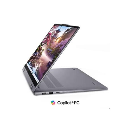 Lenovo IdeaPad 5 2-in-1 16AKP10 83KU - Flip design - AMD Ryzen AI 7 - 350 / up to 5 GHz - Win 11 Home - Radeon 860M - 16 GB RAM - 512 GB SSD NVMe - 16" IPS touchscreen 1920 x 1200 - Wi-Fi 6, Bluetooth - luna grey - 0