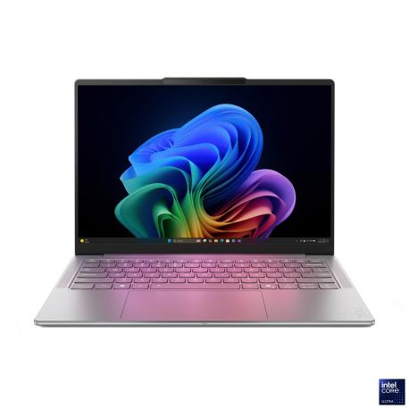 Lenovo Yoga Slim 7 14ILL10 83JX - Aura Edition - Copilot+ PC - Intel Core Ultra 5 - 226V / up to 4.5 GHz - Evo - Win 11 Home - Arc Graphics 130V - 16 GB RAM - 1 TB SSD NVMe - 14" OLED 1920 x 1200 - Wi-Fi 7, Bluetooth - luna grey - 0