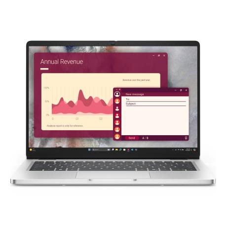 Dell Pro 14 PC14250 - Intel Core Ultra 5 - 235U / up to 4.9 GHz - vPro Enterprise - Win 11 Pro - Intel Graphics - 16 GB RAM - 512 GB SSD NVMe - 14" IPS 1920 x 1200 (Full HD Plus) - Gigabit Ethernet - Wi-Fi 6E - platinum - with 3 Years ProSupport - 0