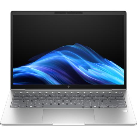 HP EliteBook 6 G1i Notebook AI - 177-degree hinge design - Intel Core Ultra 5 - 225U / up to 4.8 GHz - Win 11 Pro - Intel Graphics - 16 GB RAM - 512 GB SSD NVMe - 13" IPS 1920 x 1200 - Gigabit Ethernet - Wi-Fi 7, Bluetooth - pike silver aluminium - kbd: Intl English - 0