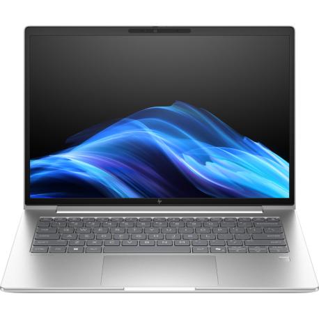 HP EliteBook 6 G1i Notebook AI - 177-degree hinge design - Intel Core Ultra 5 - 225U  /  up to 4.8 GHz - Win 11 Pro - Intel Graphics - 24 GB RAM - 512 GB SSD NVMe - 14" IPS HP SureView 1920 x 1200 - Gigabit Ethernet - Wi-Fi 7, Bluetooth - pike silver aluminium - kbd: Intl English - with HP 3 years Onsite Hardware Support with Travel Coverage for Mobile Workstations - 0