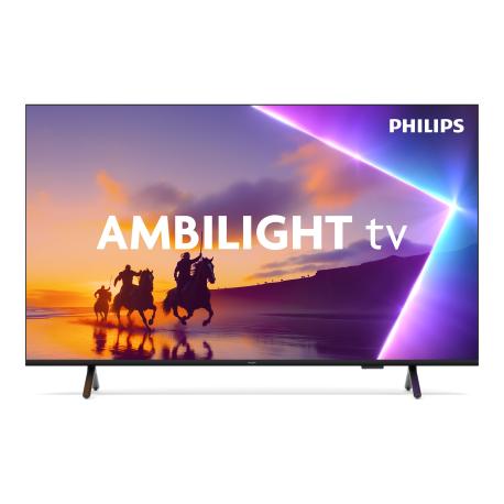 Philips 43PUS8510 - 43" Diagonal Class LED-backlit LCD TV - QLED - Smart TV - TITAN OS - 4K UHD (2160p) 3840 x 2160 - HDR - matte black - 0