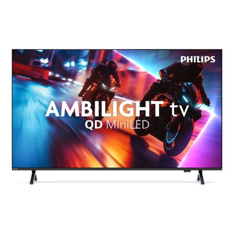 Philips 55MLED920 - 55" Diagonal Class LED-backlit LCD TV - QLED - Smart TV - TITAN OS - 4K UHD (2160p) 3840 x 2160 - HDR - Quantum Dot, Mini-LED - black - 0