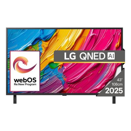 LG 75QNED80A3A - 75" Diagonal Class QNED80 Series LED-backlit LCD TV - QNED AI - Smart TV - webOS - 4K UHD (2160p) 3840 x 2160 - HDR - Edge LED - 1