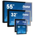 iiyama ProLite TF4339AS-B1AG - 43" Diagonal Class (42.5" viewable) LED-backlit LCD display - digital signage - with built-in media player and touchscreen (multi touch) - 4K UHD (2160p) 3840 x 2160 - black bezel with matte finish