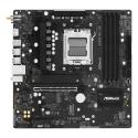 ASRock A620AM Pro-A WiFi - Motherboard - micro ATX - Socket AM5 - AMD A620A Chipset - USB 3.2 Gen 1, USB-C 3.2 Gen 1 - 2.5 Gigabit LAN, Wi-Fi 6E, Bluetooth - onboard graphics (CPU required) - HD Audio (8-channel)
