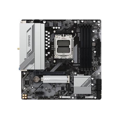 Gigabyte B650M GAMING PLUS WIFI - 1.X - motherboard - micro ATX - Socket AM5 - AMD B650 Chipset - USB 3.2 Gen 1, USB-C 3.2 Gen 1 - 2.5 Gigabit LAN, Bluetooth, Wi-Fi 6E - onboard graphics (CPU required) - HD Audio (8-channel) - 0