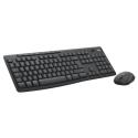 Logitech MK370 Combo for Business - Keyboard and mouse set - wireless - Bluetooth LE - QWERTY - US International - graphite