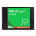 WD Green - SSD - 500 GB - cased - internal - 2.5" - SATA 6Gb / s