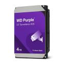 WD Purple Surveillance WD44PURZ - Hard drive - 4 TB - internal - 3.5" - SATA 6Gb / s - buffer: 128 MB
