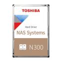 Toshiba N300 NAS - Hard drive - 4 TB - internal - 3.5" - SATA 6Gb / s - 7200 rpm - buffer: 512 MB