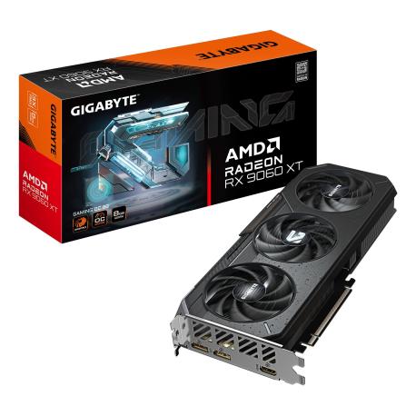 Gigabyte Gaming - OC Edition - graphics card - Radeon RX 9060 XT - 8 GB GDDR6 - PCI Express 5.0 - 2 x DisplayPort, HDMI - 0
