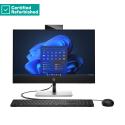HP ProOne 440 G9 - All-in-one Core i5 i5-14500T / up to 4.8 GHz - RAM 16 GB - SSD 512 GB - NVMe - UHD Graphics 770 - IEEE 802.11ax (Wi-Fi 6), Gigabit Ethernet, Bluetooth 5.3 - Win 11 Pro - monitor: LED 23.8" 1920 x 1080 (Full HD) @ 60 Hz - keyboard: Spanish - jack black - remarketed - Smart Buy - with HP Wolf Pro Security Edition (1 year)