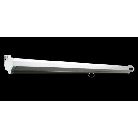 Elite Screens Manual Series M86NWX - Projection screen - ceiling mountable, wall mountable - 86" (218 cm) - 16:10 - MaxWhite - white - 0