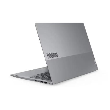 Lenovo ThinkBook 16 G7 ARP 21MW - 180-degree hinge design - AMD Ryzen 5 - 7535HS / up to 4.55 GHz - Win 11 Pro - Radeon 660M - 16 GB RAM - 512 GB SSD NVMe - 16" IPS 1920 x 1200 - Wi-Fi 6E, Bluetooth - arctic grey - kbd: English - Europe - with 2 Years Lenovo Depot Support, CO2 Offset 0.5 ton (2nd Gen) - 2