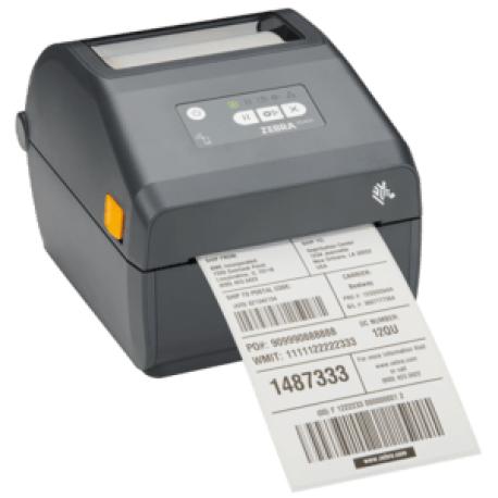 Zebra ZD421 - Label printer - direct thermal - Roll (11.2 cm) - 203 dpi - up to 152 mm/sec - USB 2.0, USB host, Bluetooth 5.3, Wi-Fi(ax) - 0
