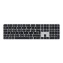 Apple Magic Keyboard with Touch ID and Numeric Keypad - Keyboard - USB-C - wireless - Bluetooth - QWERTY - International English - black keys