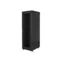 Lanberg - Rack cabinet - black, RAL 9004 - 42U - 19"