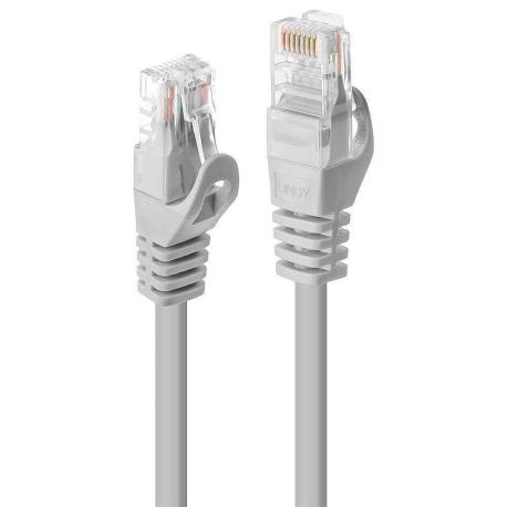 Lindy - Patch cable - RJ-45 (M) to RJ-45 (M) - 2 m - UTP - CAT 5e - grey - 0
