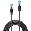 Lindy - Patch cable - RJ-45 (M) to RJ-45 (M) - 2 m - SFTP, PiMF - CAT 6a - halogen-free, molded, snagless - black