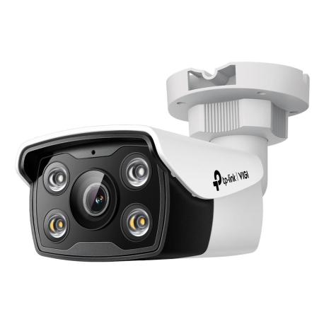 TP-Link VIGI C350 V1 - Network surveillance camera - bullet - outdoor - waterproof - colour (Day&Night) - 5 MP - 2880 x 1620 - M12 mount - fixed focal - audio - LAN 10 / 100 - H.265+, H.265, H.264+, H.264 - DC 12 V  /  PoE - 0