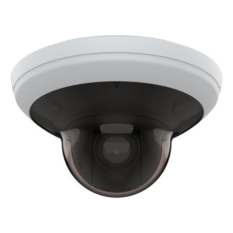 AXIS M5000-G - Network surveillance  /  panoramic camera - PTZ - dome - indoor - colour (Day&Night) - 2592 x 1944 (panoramic)  /  1920 x 1080 (PTZ) - 1080p - audio - GbE - MJPEG, H.264, AVC, HEVC, H.265, MPEG-4 Part 10, MPEG-H Part 2 - DC 20 - 28 V  /  PoE Plus Class 4 - 0