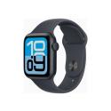 Apple Watch SE 3 (GPS + Cellular) - 40 mm - midnight aluminium - smart watch with sport band - fluoroelastomer - midnight - band size: M/L - 64 GB - Wi-Fi 4, Bluetooth - 5G - 26.3 g