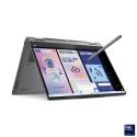 Lenovo Yoga 7 2-in-1 14ILL10 83JQ - Flip design - Intel Core Ultra 7 - 256V  /  up to 4.8 GHz - Win 11 Home - Intel Arc Graphics 140V - 16 GB RAM - 512 GB SSD NVMe - 14" OLED touchscreen 1920 x 1200 - Wi-Fi 7, Bluetooth - luna grey