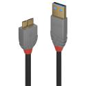 Lindy Anthra Line - USB cable - USB Type A (M) to Micro-USB Type B (M) - USB 3.0 - 50 cm