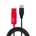 Lindy USB 2.0 Active Extension Cable Pro - USB extension cable - USB (M) to USB (F) - USB 2.0 - 12 m - active