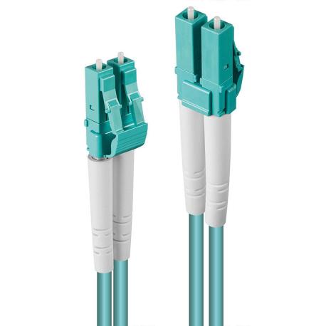Lindy - Patch cable - LC multi-mode (M) to LC multi-mode (M) - 15 m - fibre optic - duplex - 50 / 125 micron - OM3 - halogen-free - 0