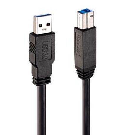 Lindy - USB cable - USB Type A (M) to USB Type B (M) - USB 3.0 - 10 m - active - 0