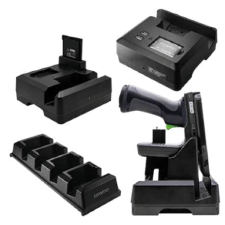 KoamTac - Barcode scanner charging cradle - output connectors: 5 - Europe - for KoamTac SKX5 SmartSled - 0