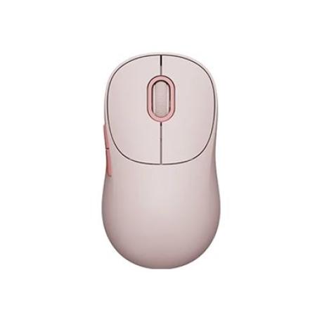 Xiaomi Wireless Mouse Lite 3 - Mouse - ergonomic - optical - 5 buttons - wireless - 2.4 GHz, Bluetooth - USB wireless receiver - pink - 0
