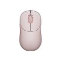 Xiaomi Wireless Mouse Lite 3 - Mouse - ergonomic - optical - 5 buttons - wireless - 2.4 GHz, Bluetooth - USB wireless receiver - pink